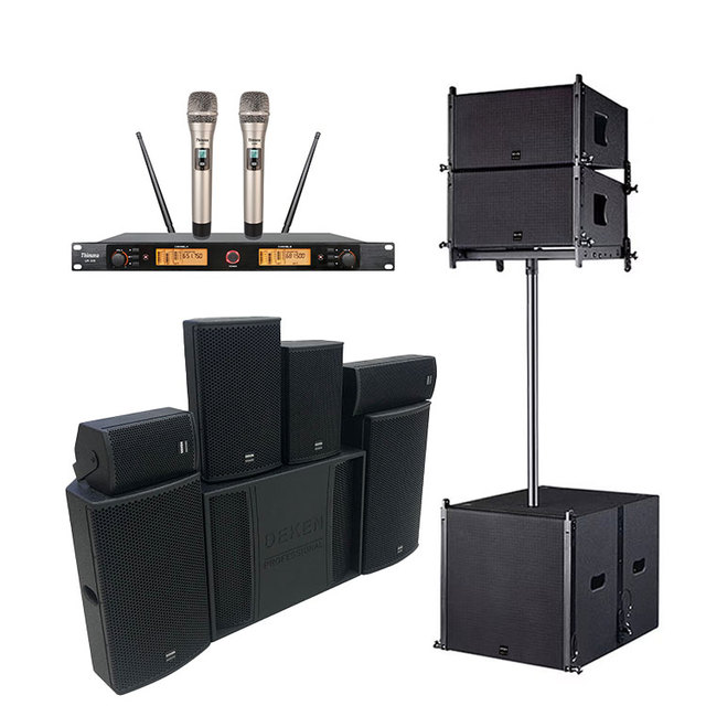 Thinuna L-110-DPA New Design Single 10" Two-way  Professional Active Speakers for Outdoor Show Stage Wedding Line Array Speaker