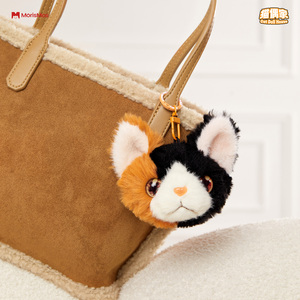 Phong Cách Mới Tùy Chỉnh Dễ Thương Đồ Chơi Sang Trọng Mặt Dây Chuyền Devon Mèo <span class=keywords><strong>Keychain</strong></span> Cho Cô Gái Sáng Tạo Quà Tặng Quà Tặng Khuyến Mãi - Product Image 5