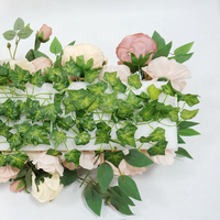 Guirlande d'eucalyptus artificielle de Rose verte, 1 pièce, plante de Table, pour un mariage, offre spéciale
