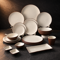 Service de table en mélamine réutilisable et durable, sans BPA, incassable, compatible lave-vaisselle, pour hôtels et restaurants, vente en gros, OEM, personnalisable