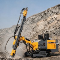 Foreuse hydraulique sur chenilles Kaishan KT9C 115*165mm - Perceuse de roche à sec avec collecteur de poussière, profondeur 25m, puissance de levage 32KN pour carrière