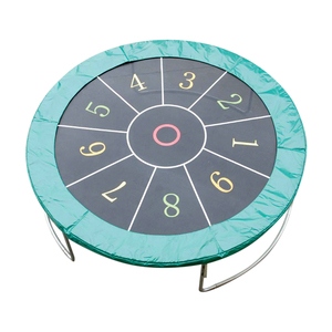 Trampoline intéressant de 10 pieds pour enfants, tente de trampoline avec numéros de jeu et enceinte de sécurité pour enfants - Product Image 2