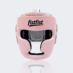 หมวกกันน็อคชกมวยแบบพกพา OEM ODM ปิดมิดชิดสำหรับฝึกซ้อม ซานด้า หน้ากากหนาพิเศษ ป้องกันใบหน้า สำหรับมวยไทย - Product Image 1