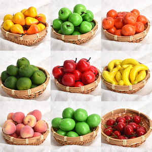 Mini Fake Lemon Fruit Foam Vegetables 20pcs Eco-friendly Lightweight Red 6cm Home Party Christmas <strong>Easter</strong> Thanksgiving <strong>Ornament</strong> - Product Image 3