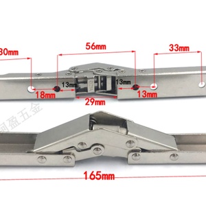 Support de table escamotable à 90 degrés en acier, charnière pliante pour cuisine, angle d'ouverture de 180 degrés, sans perçage ni charnières requises - Product Image 4