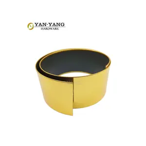 Yanyang Fabriek Meubelen Accessoire Sofa Decoratieve Materialen Pvc Goud, Chroom Trim Strip