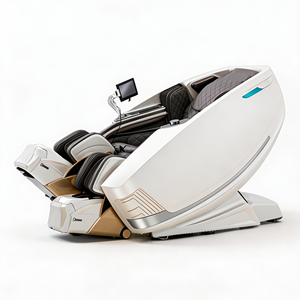 H 4D <b>Zero</b> <b>Gravity</b> Track Shiatsu Airbag Foot Roller Heat Therapy AI Voice Control Portable Luxury <b>Chair</b> - Product Image 2