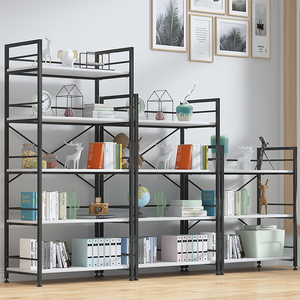 Estantería Moderna de Metal Blanco de 4 Niveles para Exhibición de Libros, <span class=keywords><strong>Diseño</strong></span> KC-R0612 - Product Image 4