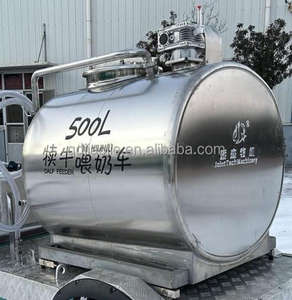 Tricycle de qualité supérieure pour l'alimentation des veaux, capacité de 500 litres, pour le <span class=keywords><strong>lait</strong></span> - Product Image 5