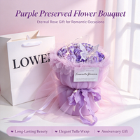 Buket Mawar Sabun Bunga Awet Hadiah Hari Valentine Hari Guru Hadiah Ulang Tahun Hadiah Liburan Bunga Buatan untuk Dekorasi Rumah