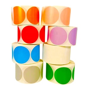 Rouleaux d'étiquettes thermiques imprimées en couleur pour l'<span class=keywords><strong>application</strong></span> d'étiquettes de <span class=keywords><strong>prix</strong></span> à <span class=keywords><strong>code</strong></span>-barres, fournis par l'usine - Product Image 5