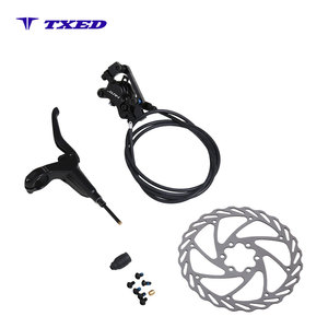 Frein à disque hydraulique arrière pour vélo de montagne, étrier en aluminium, rotor en acier de 160 mm, côté droit, durable et facile à installer - Product Image 5