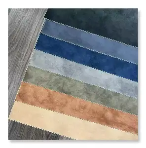 60% PU 36% Polyester 3.2%Rayon 0.8% Cotton faux vegan Artificial Synthetic Leather for Soft and Furniture