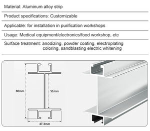 Pulverização/oxidação/eletroforese/jateamento/basic Primary Color T-slot Aluminum Profil - Product Image 3