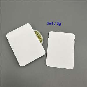 En stock 2ml/3ml Échantillons <span class=keywords><strong>Sachets</strong></span> Minuscules Pochettes en feuille d'aluminium Mini Sacs d'échantillon format voyage pour cosmétiques Lotion Gel Sachet vide - Product Image 2