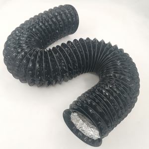 Usine en gros <span class=keywords><strong>PVC</strong></span> Plus feuille d'aluminium conduit d'air Flexible intérieur exposé conduit de <span class=keywords><strong>Ventilation</strong></span> feuille d'aluminium Tube registres Grilles - Product Image 6