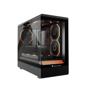 Jungle Leopard MATX/<strong>ITX</strong> MS-01 USB3.0 Gamer <strong>Case</strong> with Power Supply Transparent Tempered Glass <strong>Computer</strong> Enclosure - Product Image 2