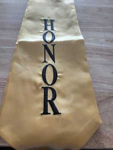 Cổ Điển Unisex 60 "Dài Thêu Tốt Nghiệp Lấy Trộm Với Trim Truyền Thống Khăn Choàng Cho Bé Trai Trong Mùa Xuân Mùa - Product Image 4