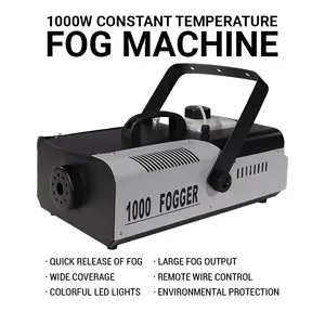 Machine à brouillard de fumée de nuage de glace sèche de Nimbus 1000W de basse altitude de CH pour la partie, machine électrique de fabricant de brume de brumisation de glace sèche de dmx