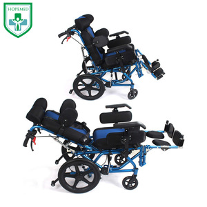 Silla de Ruedas Plegable HOPMED para Niños con Respaldo Alto, Ligera, de Aleación de Aluminio, Manual, para Niños con Discapacidad - Product Image 3