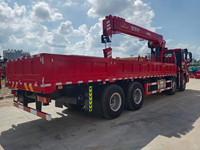 Grue mobile sur camion Shacman Xuande à flèche télescopique de 16 tonnes, 8x4, 350 CV, hauteur de levage de 20,5 m, pour travaux lourds