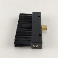 Machine de lubrification de chaîne d'escalator automatique Rail de guidage Brosse à huile Trou d'installation en nylon résistant à l'usure Fuite d'huile