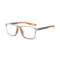 Lunettes de Presbytie Carrées Anti-Lumière Bleue, Montures Correctrices Souples en Gros pour Femmes