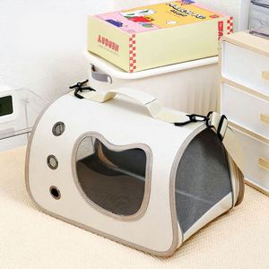 Fashionable Single Shoulder Pet <b>Backpack</b> Breathable PC Material <b>Cat</b> and Dog Carrying Bag with Open Closure Guangdong Made - Product Image 2