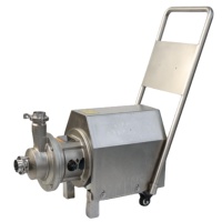 Boisson vin ABB moteur acier inoxydable 316L transfert d'eau CIP pompe sanitaire pompe auto-amorçante