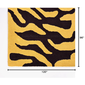ชุดพรมและพรมทอมือแบบทันสมัย, พรมทอมือขนสัตว์แบบทอมือสำหรับห้องนั่งเล่นพรมพรม - Product Image 3