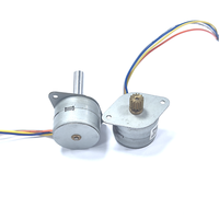 Moteur pas à pas bipolaire 24VDC PM 20BY avec couple de 45g.cm pour le contrôle de vannes/appareils domotiques