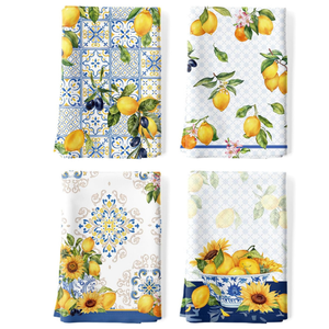 ผ้าขนหนูสำหรับห้องครัวผ้าคอตตอนออร์แกนิคซับน้ำได้ดีแห้งเร็วออกแบบได้ตามต้องการสำหรับโรงงาน - Product Image 2