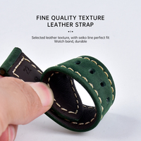 Bracelets de montre en cuir véritable pour Cartier, Omega, X Swatch, Rolex, Panerai – Bracelet de remplacement en cuir