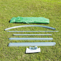 Serre de jardin en acier avec couverture renforcée, protection UV, imperméable, design écologique, pour le jardinage amateur et la protection des plantes