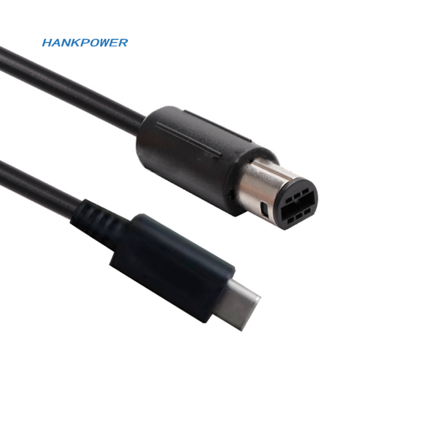 OEM ODM High Quality 2M for Gamecube 6pin Male to USB Type C Male Adapter Cable