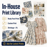 Robe longue personnalisée 100 % viscose tissée à imprimé floral pour femme, col en V, certifiée OEKO-TEX, style bohème d'été avec fente latérale