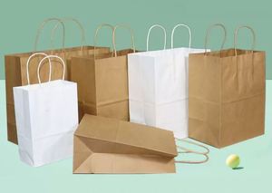 Bolsas de Papel Kraft Marrón Impresas con Logotipo, Bolsas de Papel para Alimentos, Aptas para Empacar en Tiendas de Delicatessen y Carnicerías - Product Image 3