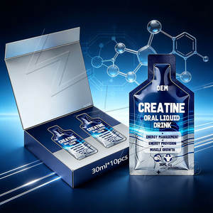 Compléments de santé Créatine monohydrate Boisson liquide Renforcement musculaire Booster d'énergie Liquides oraux riches en protéines - Product Image 4