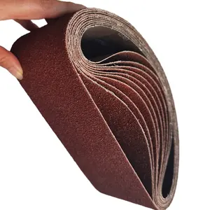 Aluminum oxide abrasive paper roll polishing abrasive belt 75 * 533mm wooden metal belt shape abrasive paper