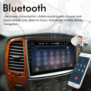 Autoradio sans fil CarPlay avec commande vocale IA 8 Go + 128 Go pour Toyota Land Cruiser LC100 pour Lexus LX470 J100 2 II 2002-2007 Navigation GPS - Product Image 6