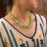 Boho tarzı kristal kolye Chokers ile altın zincir çakra taş moda takı için parti ve düğün şifa enerji takı hediye