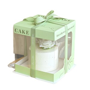Cajas de <span class=keywords><strong>Pastel</strong></span> Transparentes Biodegradables y Ecológicas para Exhibición en Panadería, <span class=keywords><strong>Precio</strong></span> al por Mayor, para Cumpleaños y Tiramisú - Product Image 2