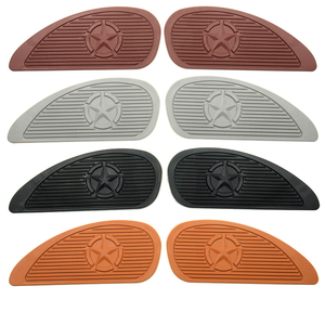 Almohadilla de tanque de motocicleta al por mayor, pegatinas antideslizantes, calcomanía de Gas, agarre de rodilla, <span class=keywords><strong>pegatina</strong></span> protectora de tanque Universal - Product Image 6