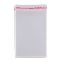 Sacs en cellophane OPP transparents autocollants personnalisés en gros pour biscuits, bonbons, aliments – Commande en gros disponible