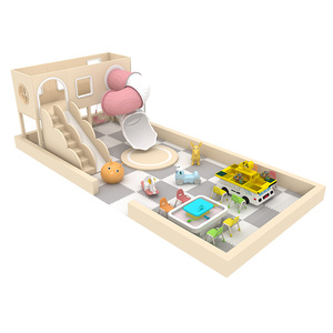 Centro de Educación Temprana, Castillo Inflable, Juego Sensorial, Juego Suave para Jardín de Infancia, Material Didáctico Suave, Túnel de Escalada, Tobogán Combinado, Seguro - Product Image 4