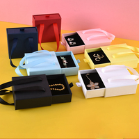 Boîte de rangement en carton personnalisée avec logo pour bijoux, colliers, boucles d'oreilles, bracelets et bagues – Vente en gros