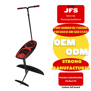 New JFS FB020 Lightweight All-Around Detachable Carbon Fiber Hydrofoil Surfboard Foil + Surfing Bag Set for Ocean FB020 New Arri - Product Image 1
