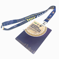 Carte d'identité professionnelle portable en PVC personnalisée, style professionnel, pour permis de travail, carte d'invité, carte de témoin, carte de numéro de travail, carte d'étudiant - Vente chaude