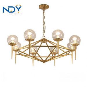 Lámpara Colgante <span class=keywords><strong>Bashkir</strong></span>, Diseño Artesanal Ural, Lámpara de Techo para Sala de Estar o Galería - Product Image 1