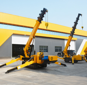 Grue araignée <span class=keywords><strong>de</strong></span> 3 tonnes à télécommande radio avec réduction du bruit et élévateur sur chenilles - Product Image 3